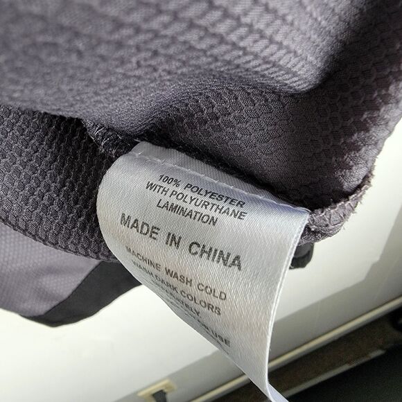 Footjoy Men's Size M Medium Long Sleeve Sport Windshirt Jacket Black Gray 32609 - Picture 6 of 11